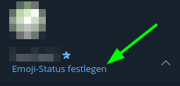 Emoji-Status festlegen