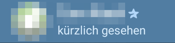 De zuletzt gesehen kuerzlich